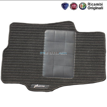 Fiat Grande Punto Floor Mat Black Gray