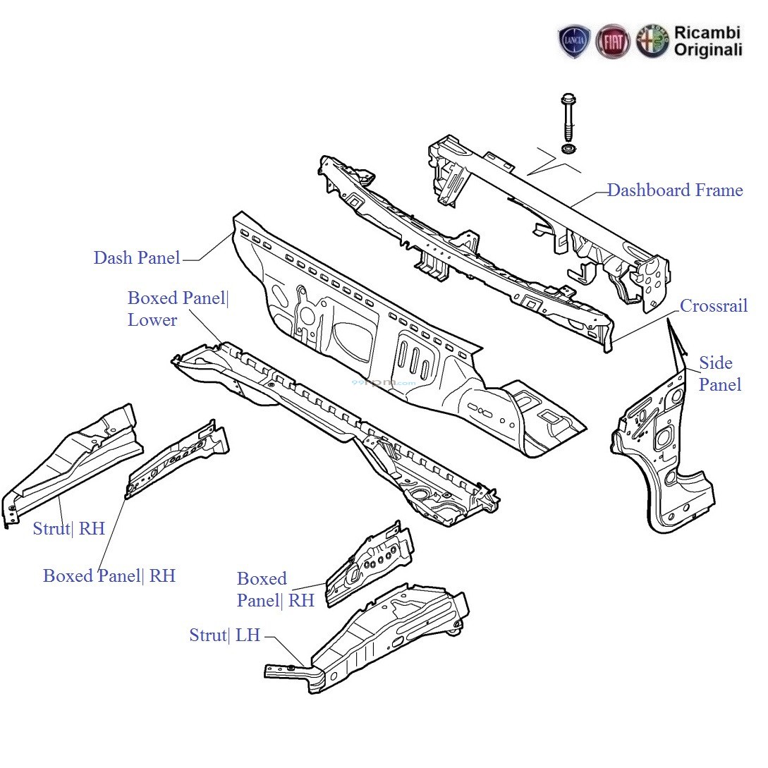 fiat punto body parts