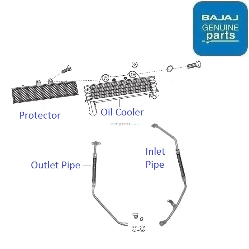 Bajaj Avenger 220 DTSi Oil Cooler