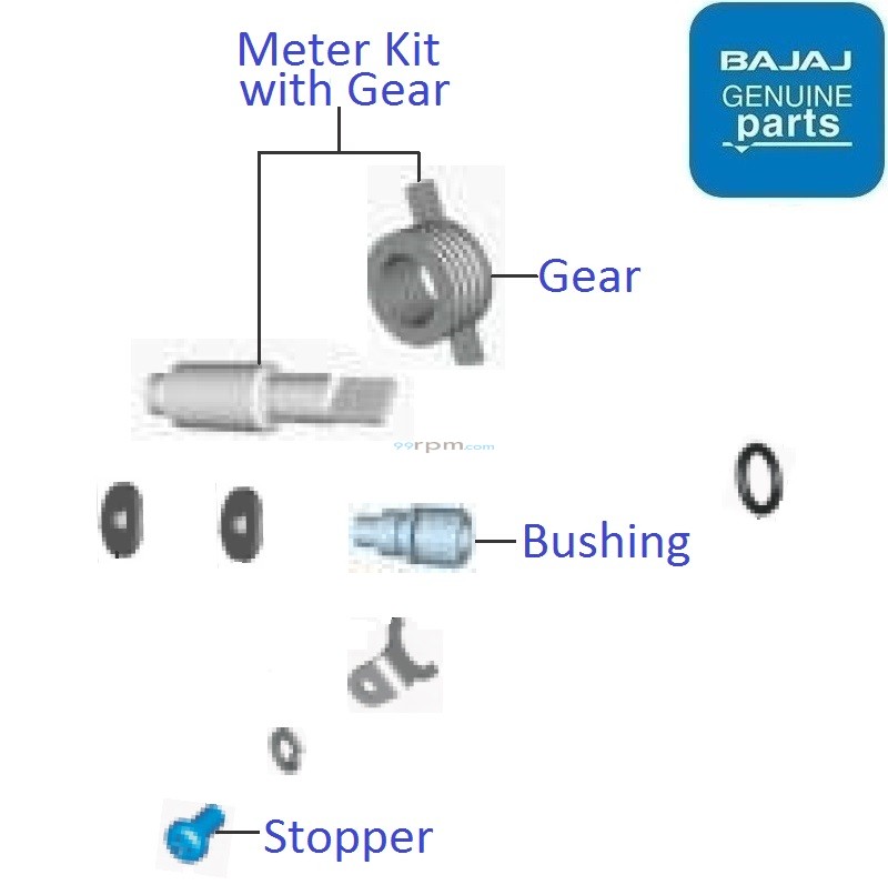 Bajaj CT110 (BS4, 2019-20): Speedometer Gear