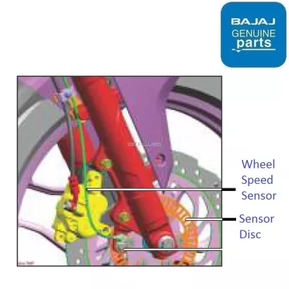 pulsar rs 200 front brake cable