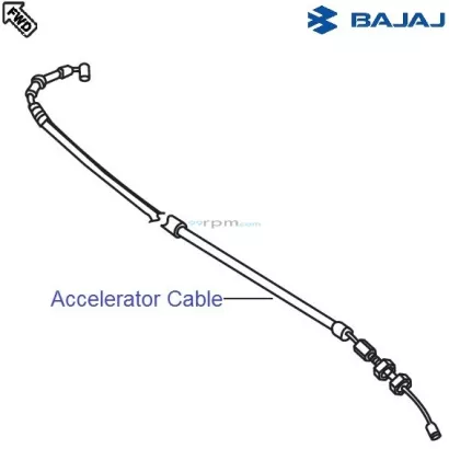 pulsar 150 front disc brake cable price