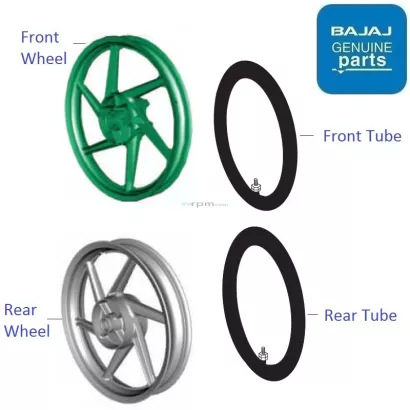 bajaj alloy wheel price