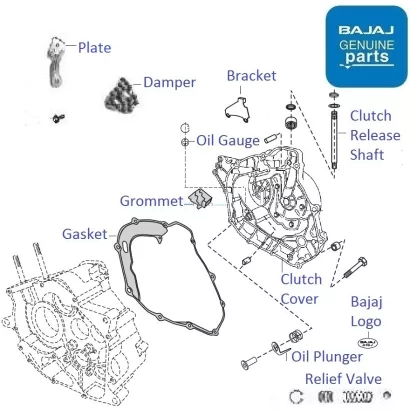 pulsar 220 clutch cover price