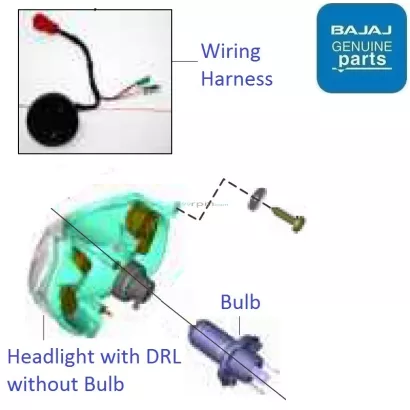 bajaj discover headlight price