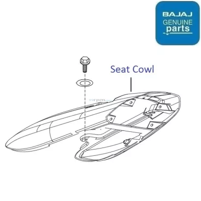 Discover 125 11 14 Seat Cowl