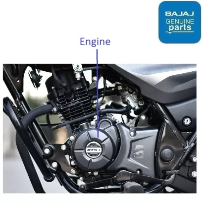 bajaj discover 125 engine price