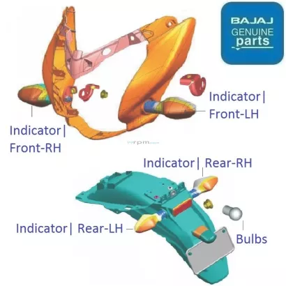 bajaj discover 125 indicator price