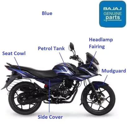 pulsar 150 fuel tank flap cover price