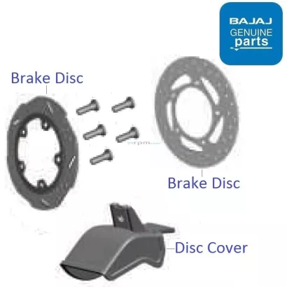 Bajaj V15: Front Brake Disc