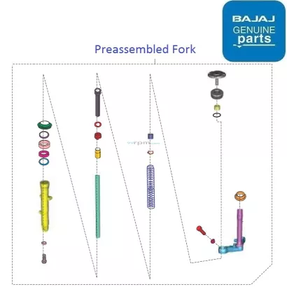 pulsar rs 200 rear suspension price