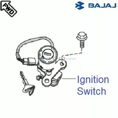 pulsar 150 ignition lock set price