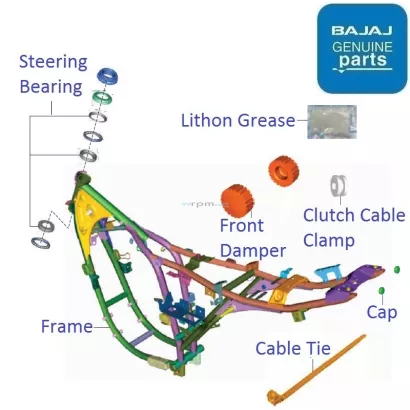 pulsar 150 steering price