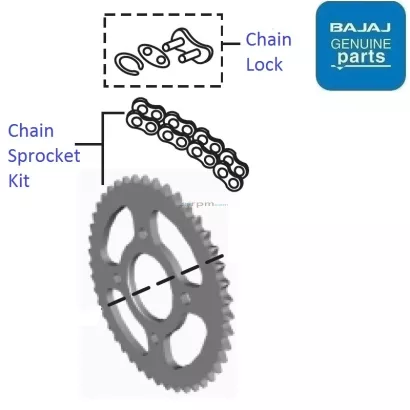 pulsar as150 chain sprocket price