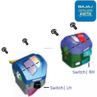 bajaj pulsar 150 switch kit price