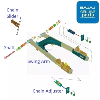 pulsar 150 swing arm price