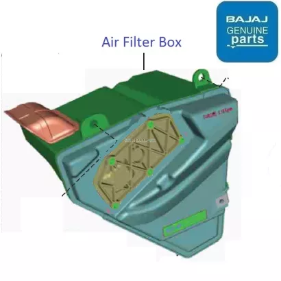 side luggage box for pulsar 150