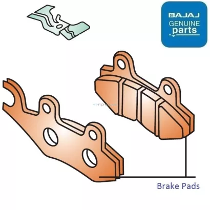 bajaj pulsar 150 disc brake pad price