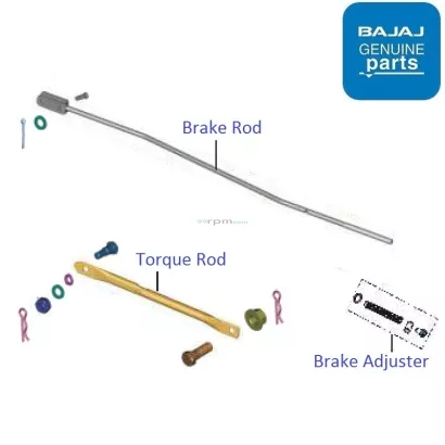 pulsar 150 back brake shoe price