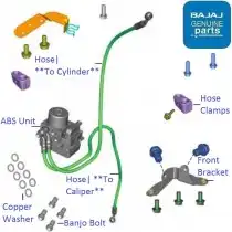 ns200 spare parts