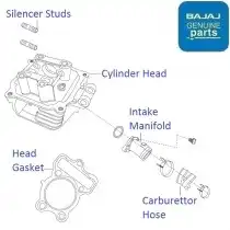 bajaj pulsar 150 engine head price