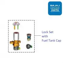 pulsar 220 tank lock set price