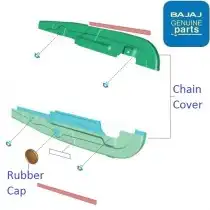 pulsar 220 chain cover