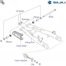 pulsar 150 swing arm price