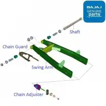 pulsar 150 swing arm price